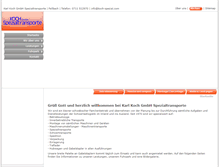 Tablet Screenshot of koch-spezial.com